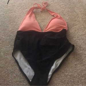 One Piece Halter Swimsuit